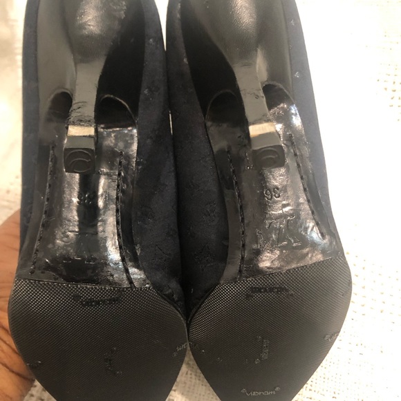 Louis Vuitton Suede Black heels shoe size 36 - Picture 5 of 13